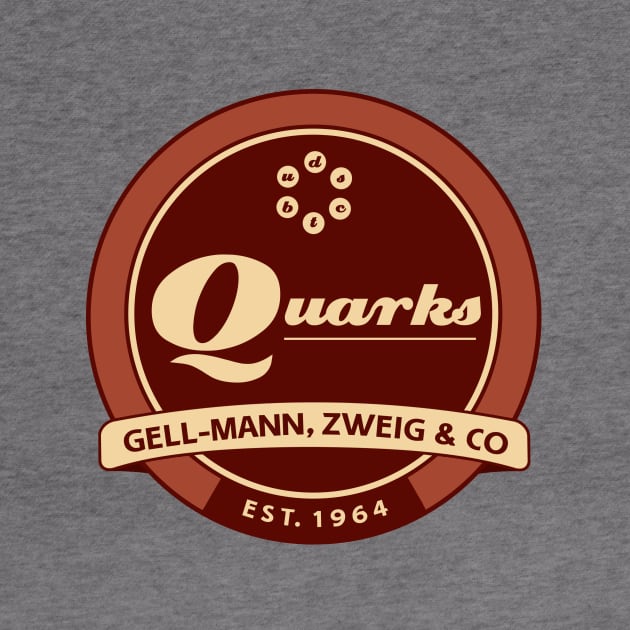 Quarks Vintage Logo by acrossTPB